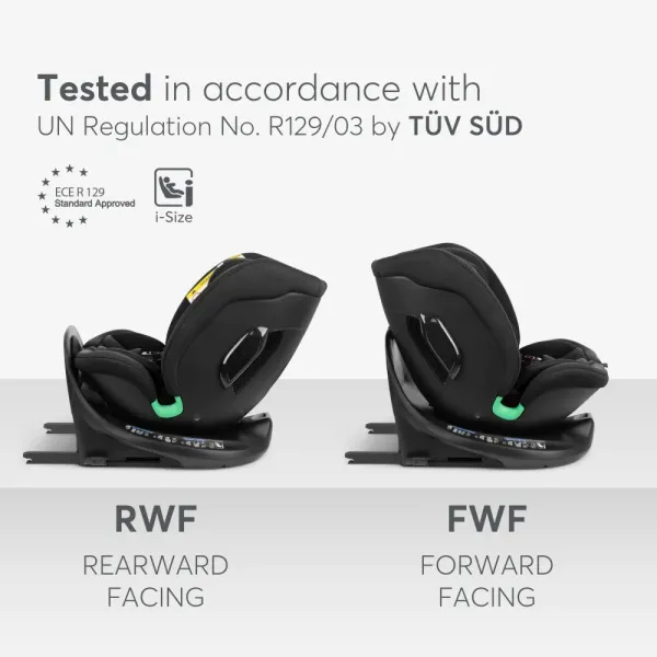 i-TOUR BLACK i-SIZE CAR SEAT 40-150cm ΚΑΘΙΣΜΑ ΑΥΤ/ΤΟΥ