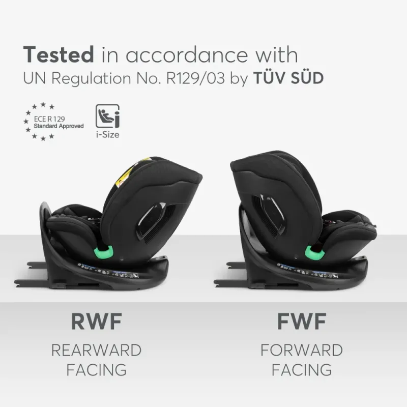 i-TOUR BLACK i-SIZE CAR SEAT 40-150cm ΚΑΘΙΣΜΑ ΑΥΤ/ΤΟΥ