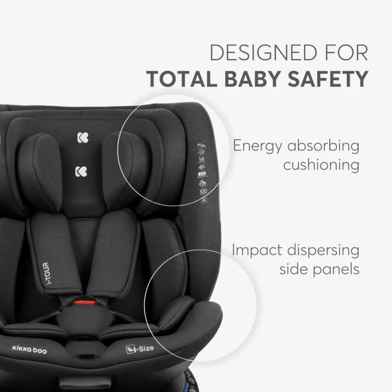 i-TOUR BLACK i-SIZE CAR SEAT 40-150cm ΚΑΘΙΣΜΑ ΑΥΤ/ΤΟΥ