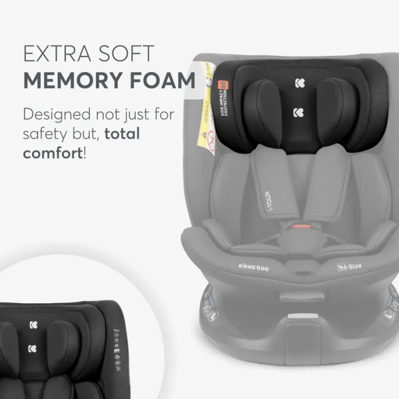 i-TOUR BLACK i-SIZE CAR SEAT 40-150cm ΚΑΘΙΣΜΑ ΑΥΤ/ΤΟΥ