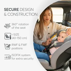 Car seat 40-150 cm i-Orbit i-SIZE Army Green 2025