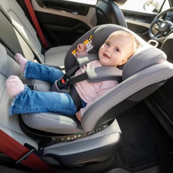 Car seat 40-150 cm i-Orbit i-SIZE Army Green 2025