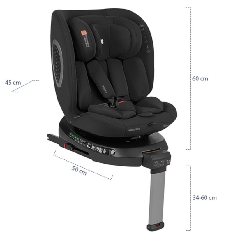 ΚΑΘΙΣΜΑ ΑΥΤΟΚΙΝΗΤΟΥ 40-150 cm i-Rove i-SIZE LIGHT GREY 31002100043