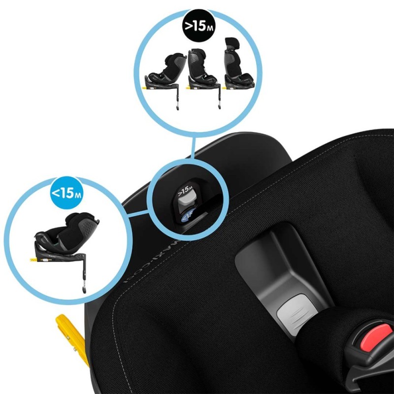 EMERALD 360 PRO BLACK ΚΑΘΙΣΜΑ ΑΥΤ/ΤΟΥ 40-150cm