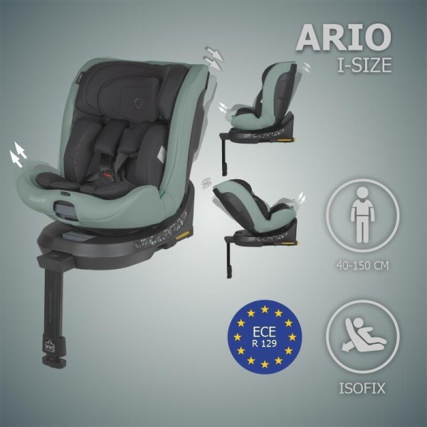 ΚΑΘΙΣΜΑ ΑΥΤ/ΤΟΥ Ario 40-150cm iSize Forest Sage