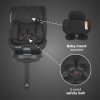 ΚΑΘΙΣΜΑ ΑΥΤ/ΤΟΥ Ario 40-150cm iSize Midnight Black