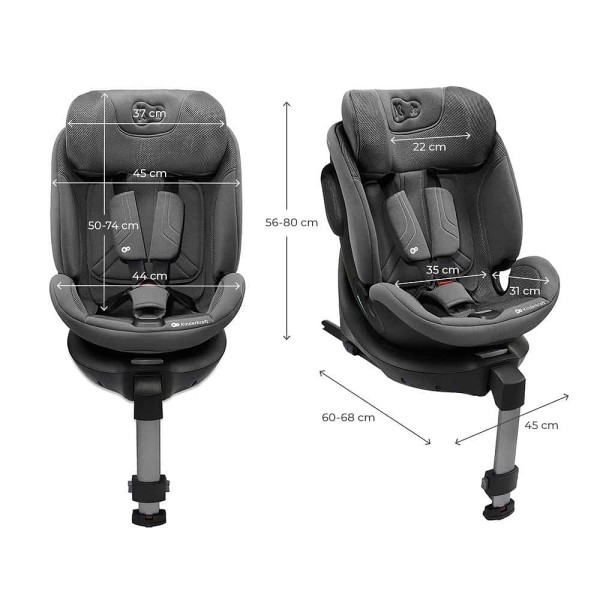 Κάθισμα αυτοκινήτου  XRIDER 2 i-Size 40-150 cmGrey
