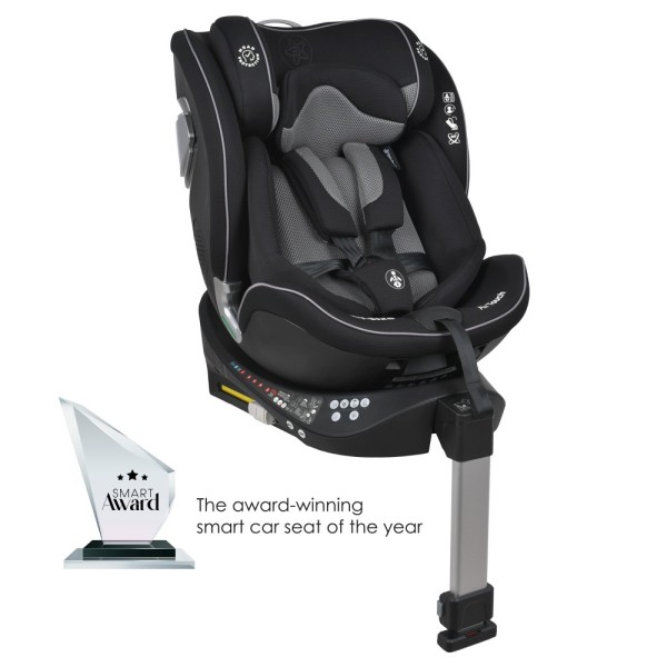 ΚΑΘΙΣΜΑ ΑΥΤΟΚΙΝΗΤΟΥ AIR TOUCH I-SIZE 360° 40-150cm BLACK - BEBE STARS