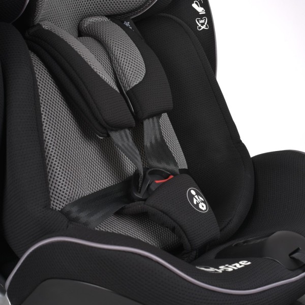 ΚΑΘΙΣΜΑ ΑΥΤΟΚΙΝΗΤΟΥ AIR TOUCH I-SIZE 360° 40-150cm BLACK - BEBE STARS