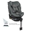 ΚΑΘΙΣΜΑ ΑΥΤΟΚΙΝΗΤΟΥ AIR TOUCH I-SIZE 360° 40-150cm GREEN - BEBE STARS