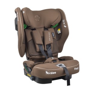ΚΑΘΙΣΜΑ ΑΥΤΟΚΙΝΗΤΟΥ FLEXY ISOFIX I-SIZE 76-150cm COFFEE 