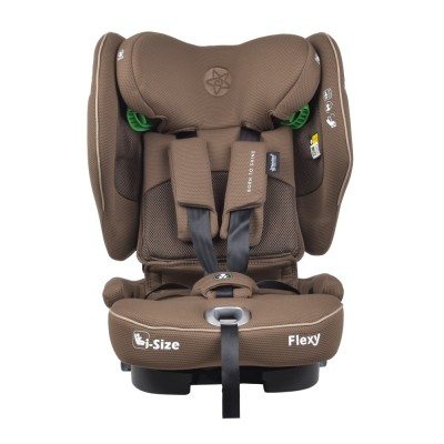 ΚΑΘΙΣΜΑ ΑΥΤΟΚΙΝΗΤΟΥ FLEXY ISOFIX I-SIZE 76-150cm COFFEE 