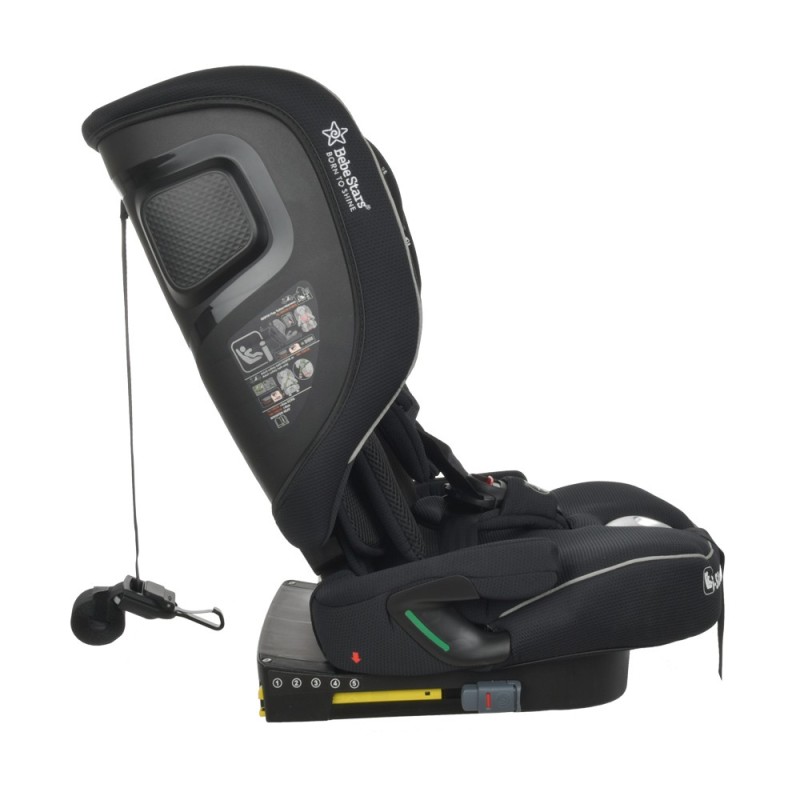 ΚΑΘΙΣΜΑ ΑΥΤΟΚΙΝΗΤΟΥ FLEXY ISOFIX I-SIZE 76-150cm BLACK 