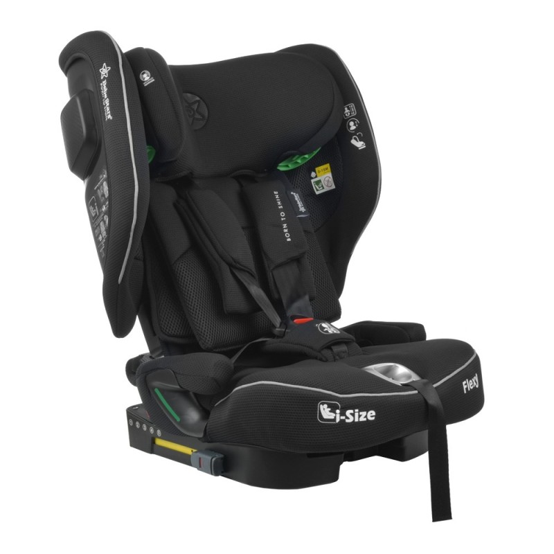 ΚΑΘΙΣΜΑ ΑΥΤΟΚΙΝΗΤΟΥ FLEXY ISOFIX I-SIZE 76-150cm BLACK 