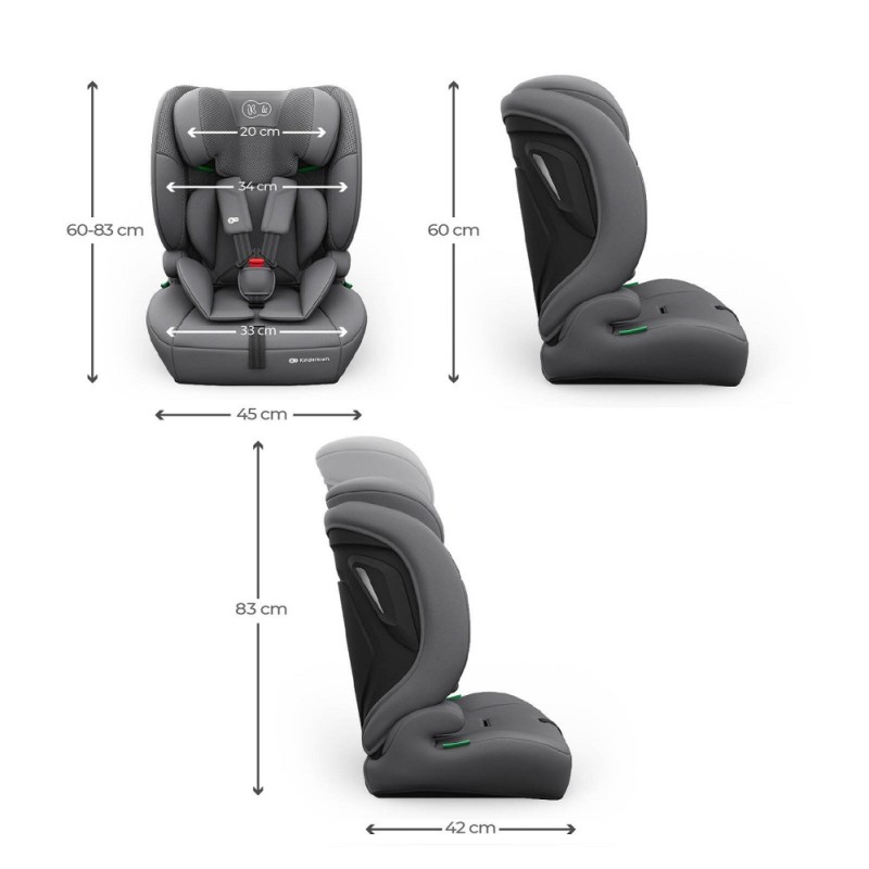 Κάθισμα αυτοκινήτου COMFORT UP 2 i-Size 76-150 cm GREY