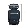 Κάθισμα αυτοκινήτου ONETO3 black i-Size 76-150cm with ISOFIX system Κάθισμα αυτοκινήτου ONETO3 black i-Size 76-150cm with ISOFIX system