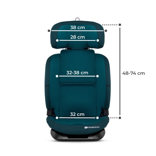 Κάθισμα αυτοκινήτου  ONETO3  Harbour Blue i-Size 76-150cm with ISOFIX system