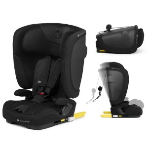 Κάθισμα αυτοκινήτου  FIX2GO Black i-Size 76-150cm  Kinderkraft