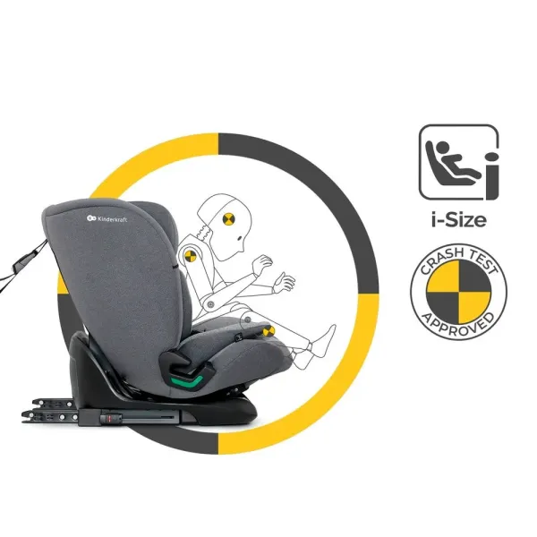 Κάθισμα αυτοκινήτου  ONETO3 i-Size 76-150cm Cool Grey  ISOFIX