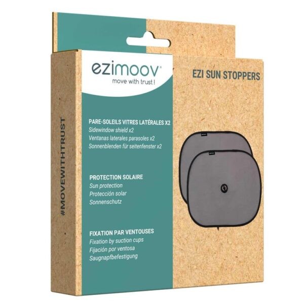 EZI SUN SHADE STOPPERS 2ΤΜΧ ΗΛΙΟΠΡΟΣΤΑΣΙΕΣ ΠΑΡΑΘΥΡΩΝ ΑΥΤΟΚΙΝΗΤΟΥ