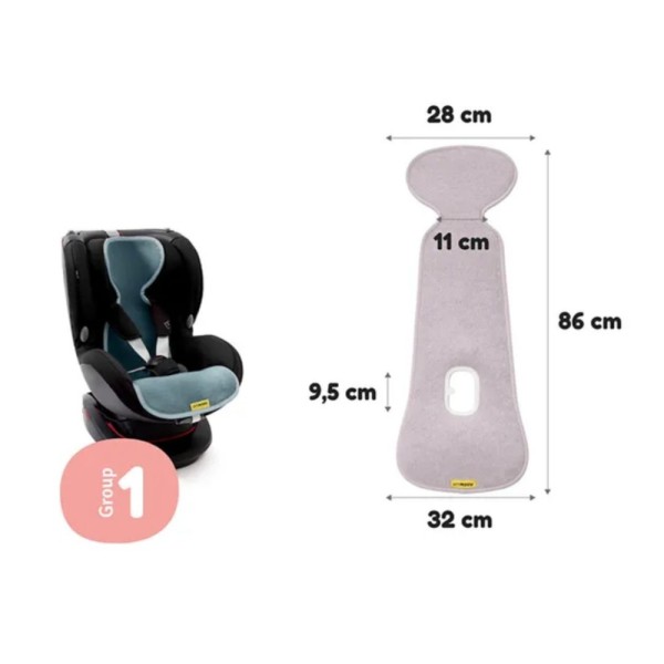 Αντι-ιδρωτικό κάλυμμα Air Layer 9-18kg για κάθισμα αυτοκινήτου - Group 1 Vanilla Αντι-ιδρωτικό κάλυμμα Air Layer 9-18kg για κάθισμα αυτοκινήτου - Group 1 Vanilla