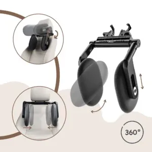 Ρυθμιζόμενο Προσκέφαλο Αυτοκινήτου με Memory Foam για Στήριξη Αυχένα - SIPO