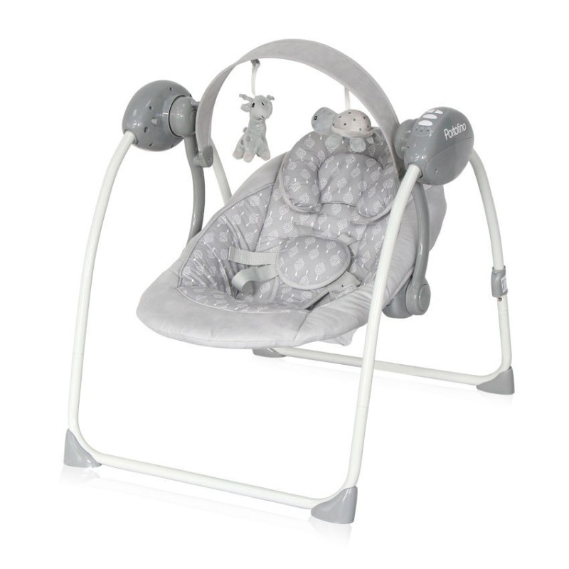 PORTOFINO GREY TREES BABY SWING ΗΛΕΚΤΡΙΚΗ ΚΟΥΝΙΑ/ΡΙΛΑΞ