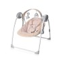 PORTOFINO BEIGE DOTS BABY SWING ΗΛΕΚΤΡΙΚΗ ΚΟΥΝΙΑ/ΡΙΛΑΞ