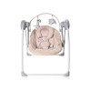 PORTOFINO BEIGE DOTS BABY SWING ΗΛΕΚΤΡΙΚΗ ΚΟΥΝΙΑ/ΡΙΛΑΞ
