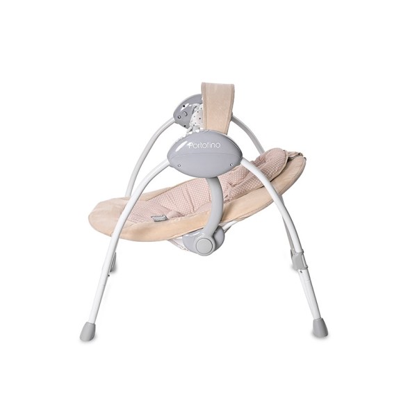 PORTOFINO BEIGE DOTS BABY SWING ΗΛΕΚΤΡΙΚΗ ΚΟΥΝΙΑ/ΡΙΛΑΞ PORTOFINO BEIGE DOTS BABY SWING ΗΛΕΚΤΡΙΚΗ ΚΟΥΝΙΑ/ΡΙΛΑΞ