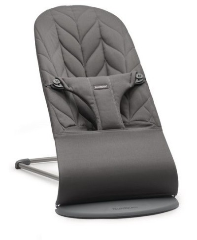 BabyBjorn Ριλάξ Bliss, Woven, Petal quilt, Anthracite