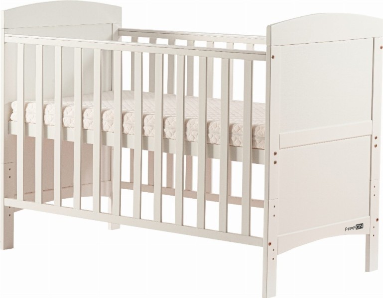 LORY ΚΡΕΒΑΤΙ ΞΥΛΙΝΟ ΜΕΤΑΤΡΕΠΟΜΕΝΟ COT BED 60x120 - FreeOn