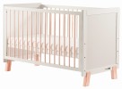 AVA ΚΡΕΒΑΤΙ ΞΥΛΙΝΟ ΜΕΤΑΤΡΕΠΟΜΕΝΟ COT BED 120 x 60 cm - FreeOn