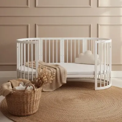 ΚΡΕΒΑΤΙ SMART BED 9 IN 1 ΛΕΥΚΟ