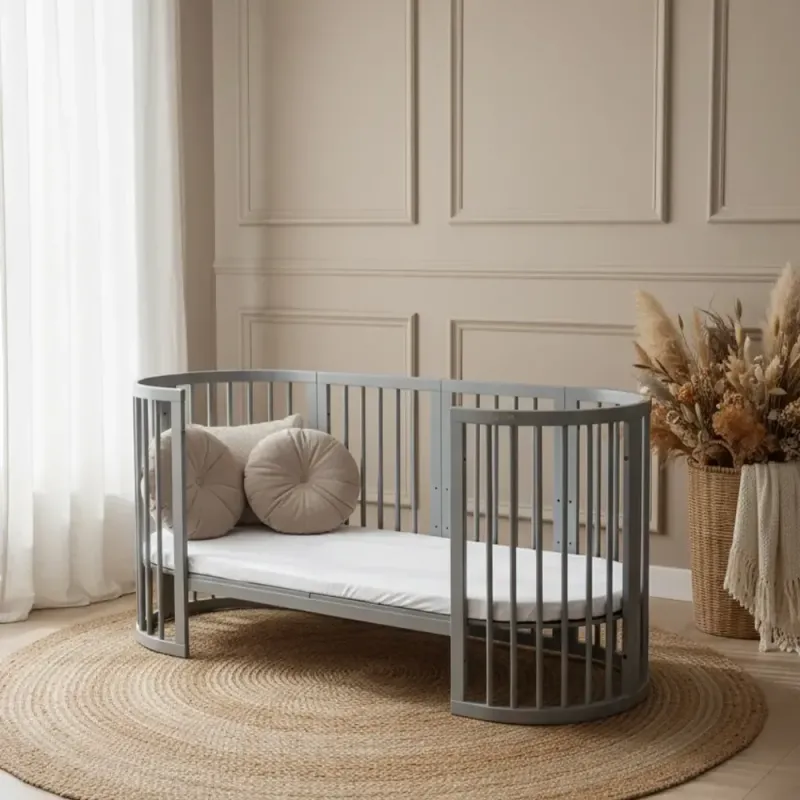 ΚΡΕΒΑΤΙ SMART BED 9 IN 1 ΓΚΡΙ