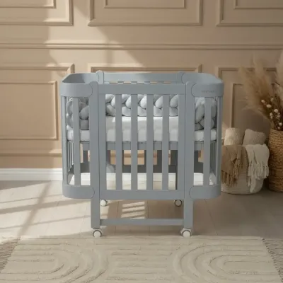 ΚΡΕΒΑΤΙ NIKA BED ΓΚΡΙ
