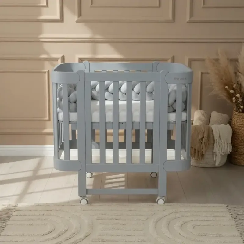 ΚΡΕΒΑΤΙ NIKA BED ΓΚΡΙ