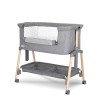 ΛΙΚΝΟ Crib MILLIE GREY with Foldable Side