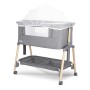 ΛΙΚΝΟ Crib MILLIE GREY with Foldable Side