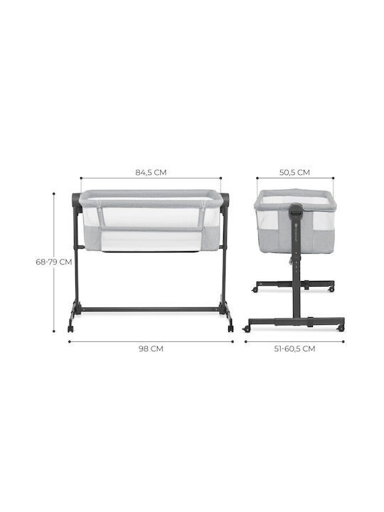 Λίκνο 2in1 NESTEE UP 2 light grey