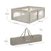 Lionelo Willow Πάρκο Gray Congrete 187x127cm Lionelo Willow Πάρκο Gray Congrete 187x127cm
