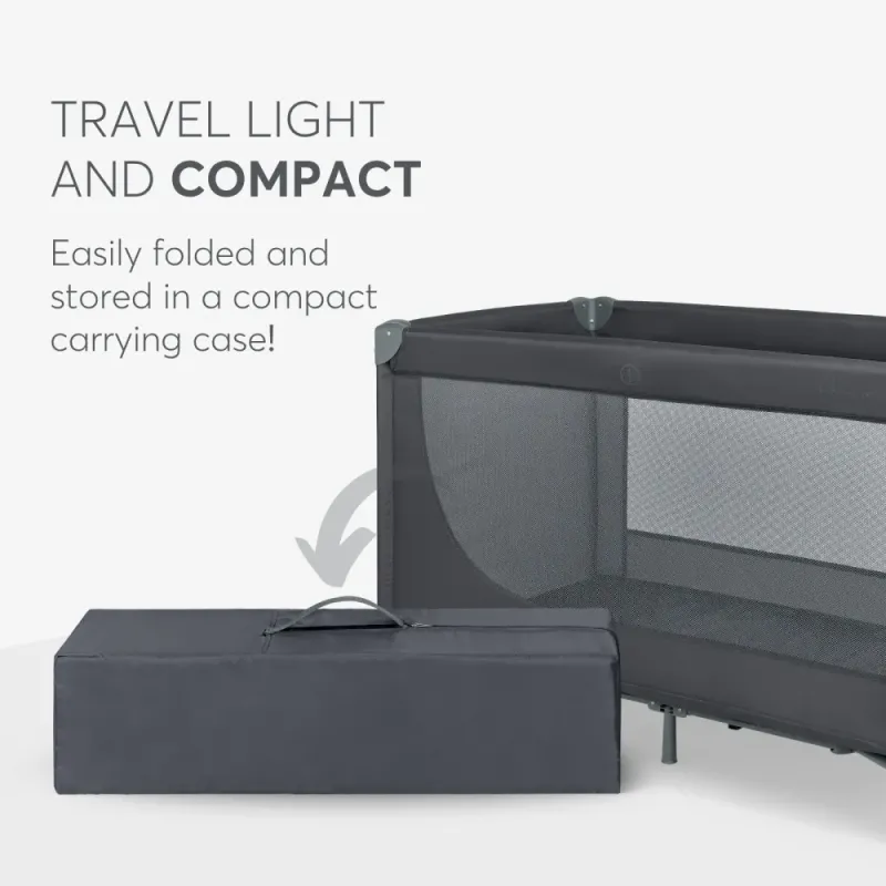 Παρκοκρεβατο 1 επιπέδου So Gifted Μαύρο