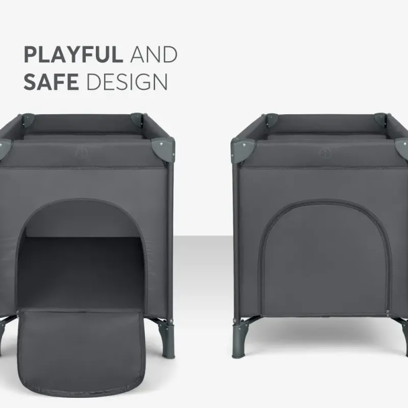 Παρκοκρεβατο 1 επιπέδου So Gifted Μαύρο