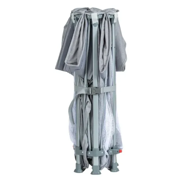 Παρκοκρέβατο Hexagon Quick folding melange grey Παρκοκρέβατο Hexagon Quick folding melange grey