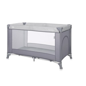 TORINO 1 LAYER GREY STRIPED ELEMENTS BABY COT ΠΑΡΚΟΚΡΕΒΑΤΟ