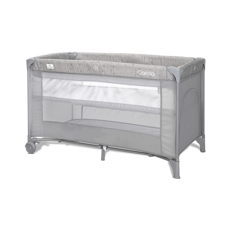 BABY COT CARINA 2 LAYERS GREY STARS BABY COT CARINA 2 LAYERS GREY STARS