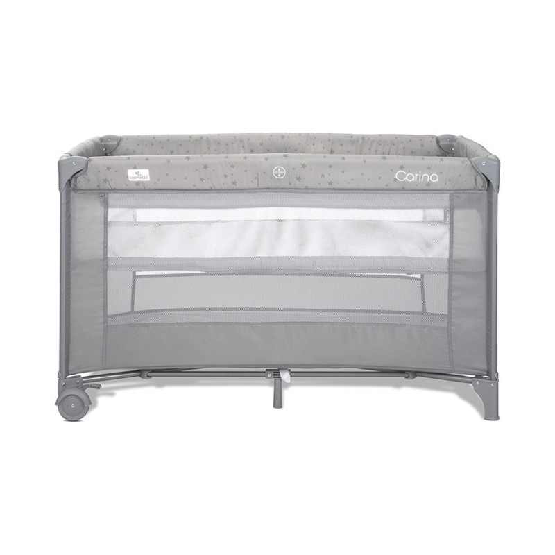 BABY COT CARINA 2 LAYERS GREY STARS BABY COT CARINA 2 LAYERS GREY STARS