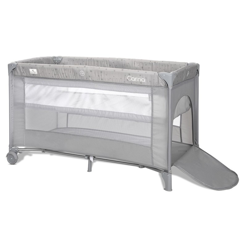 BABY COT CARINA 2 LAYERS GREY STARS BABY COT CARINA 2 LAYERS GREY STARS