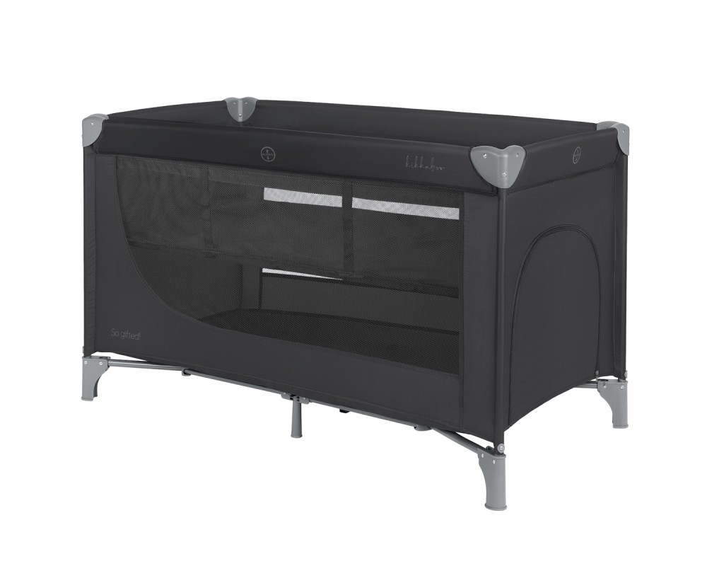 Παρκοκρέβατο 2 επιπέδων So Gifted μαύρο