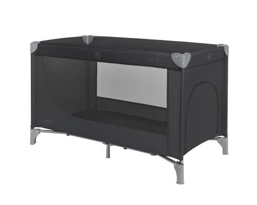 Παρκοκρέβατο 2 επιπέδων So Gifted μαύρο